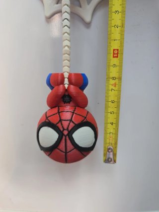 Imán Nevera Spider-Man Telaraña 3D
