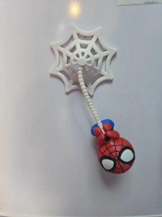 Imán Nevera Spider-Man Telaraña 3D
