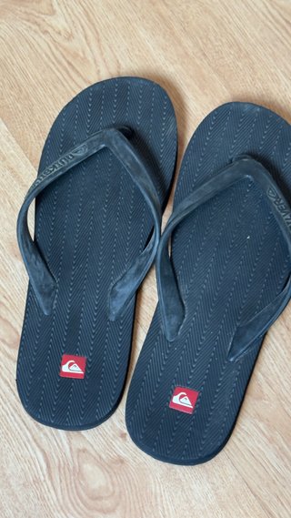Chanclas Quiksilver Negras