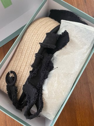 Cuñas negras mujer talla 37