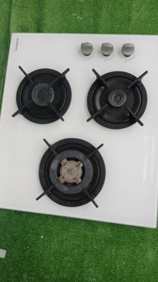 Placa de cocina a gas 3 fuegos