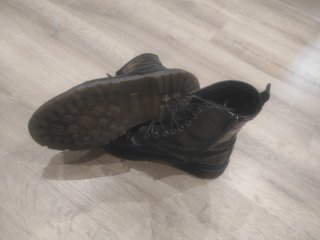 Botas militares negras