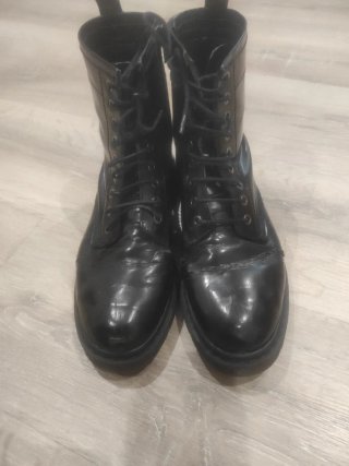 Botas militares negras