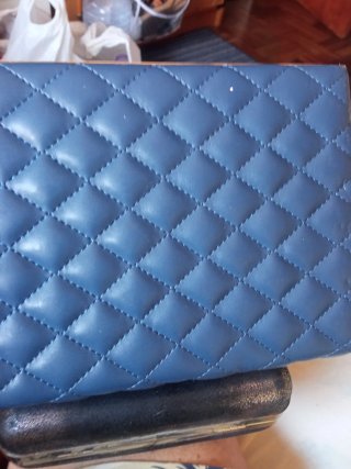 Bolso fiesta rígido azul marino