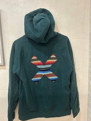 Sudadera Blue Banana verde con bordado