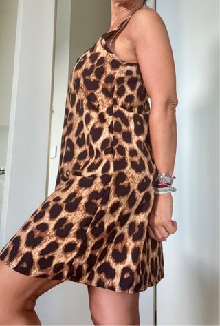 Abito sottoveste animalier
