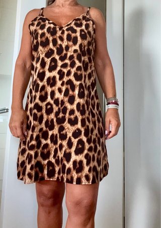 Abito sottoveste animalier