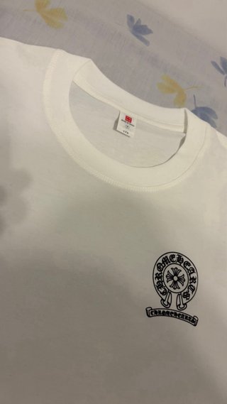 Camiseta blanca Chrome Hearts