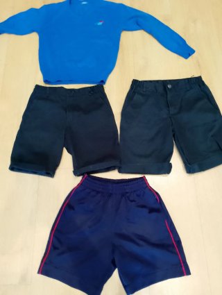 Lote 4 piezas UNIFORME San Vicente de Paul