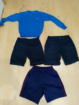 Lote 4 piezas UNIFORME San Vicente de Paul