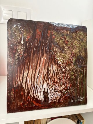 Pintura objeto Miguel Abad Miró 1991