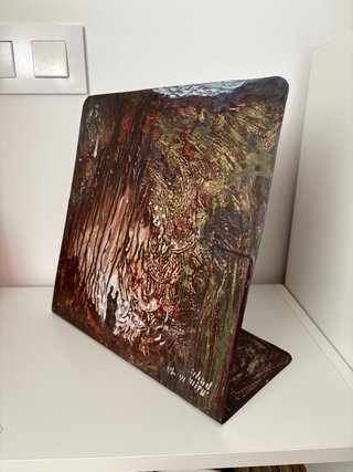 Pintura objeto Miguel Abad Miró 1991