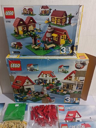 Pack LEGO Creator 5766 + 5771 Completos (LEED)