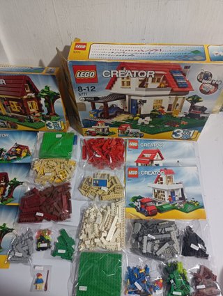 Pack LEGO Creator 5766 + 5771 Completos (LEED)