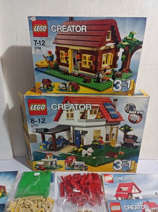 Pack LEGO Creator 5766 + 5771 Completos (LEED)