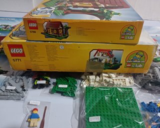 Pack LEGO Creator 5766 + 5771 Completos (LEED)