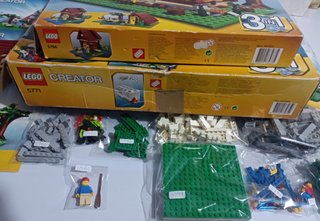 Pack LEGO Creator 5766 + 5771 Completos (LEED)