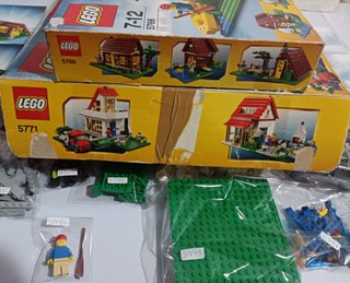 Pack LEGO Creator 5766 + 5771 Completos (LEED)