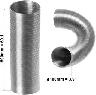 Ø 100mm Conducto de Aire Flexible para Campana Extractora