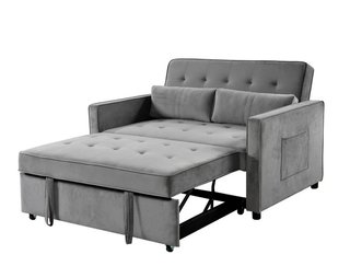 Sofá Cama Gris 2 Plazas