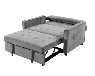Sofá Cama Gris 2 Plazas