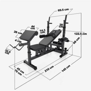 Multiestación Gimnasio Negro