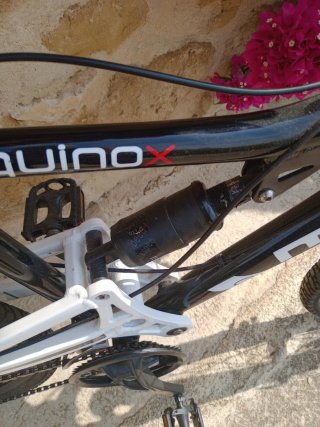 Bicicleta Moma, Doble Suspensión, cambio Shimano