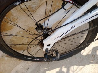 Bicicleta Moma, Doble Suspensión, cambio Shimano