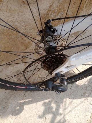 Bicicleta Moma, Doble Suspensión, cambio Shimano