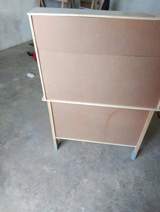 Cocinita de juguete de madera