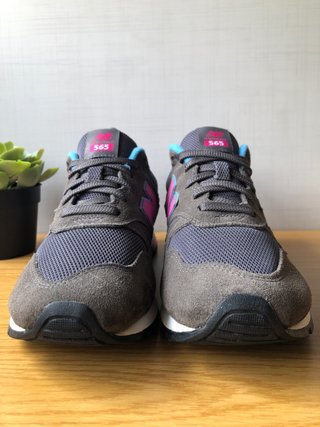 Zapatillas New Balance 565 Gris y Rosa