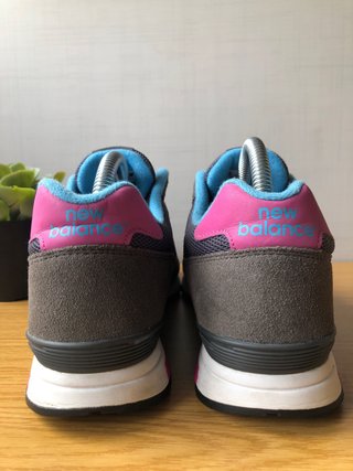 Zapatillas New Balance 565 Gris y Rosa