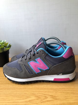 Zapatillas New Balance 565 Gris y Rosa
