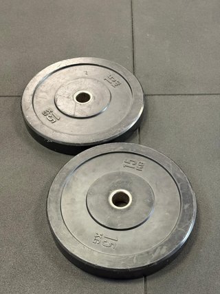 2 Discos Bumper 15kg