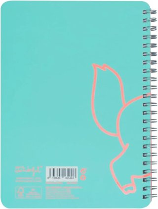 Mr. Wonderful Cuaderno a5 , cuadriculado Unicornio