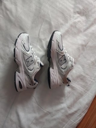 Zapatillas New Balance Running Plata/Blanco