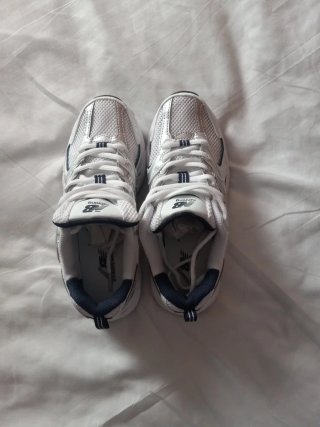 Zapatillas New Balance Running Plata/Blanco
