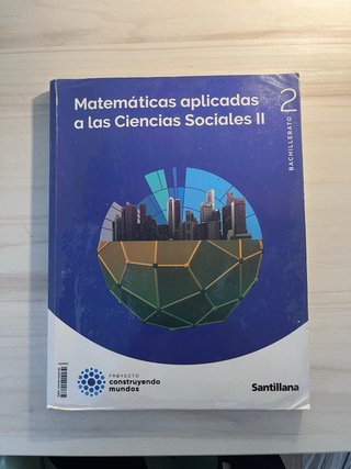 Libro de texto de Matemáticas CCSS de 2do de BACH