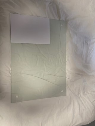 Pizarra de cristal para pared