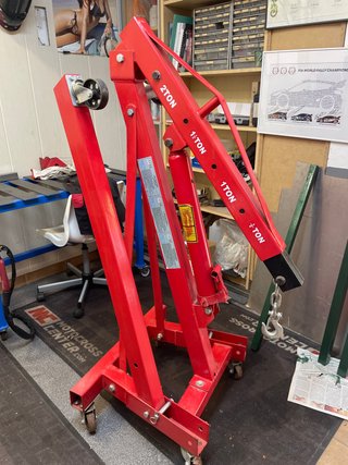 Grúa Taller Plegable HBM 2 Toneladas