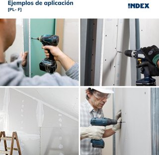 Tornillo para tabiquería seca con cabeza trompeta. 1000 Uds
