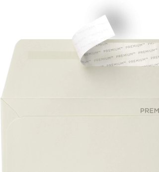50 Sobres  con solapa autoadhesiva, 120 g/m², color blanco, tamaño C5, 162 x 229 mm