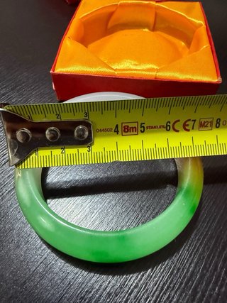 Pulsera de jade natural, tres colores