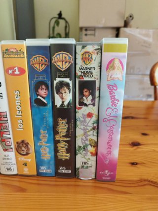 Lote 10 Películas VHS Disney Clásicos Español