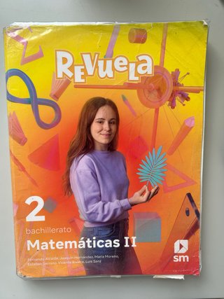 Libro matemáticas segundo de bachillerato