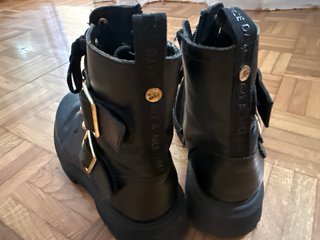 Botas Gioseppo Piel Negras niña, teens o señora