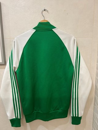 Chaqueta Adidas Verde y Blanca Talla M