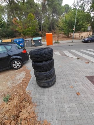 4 Ruedas de Coche de Aluminio