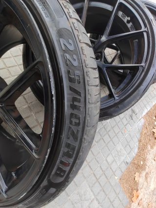 4 Ruedas de Coche de Aluminio