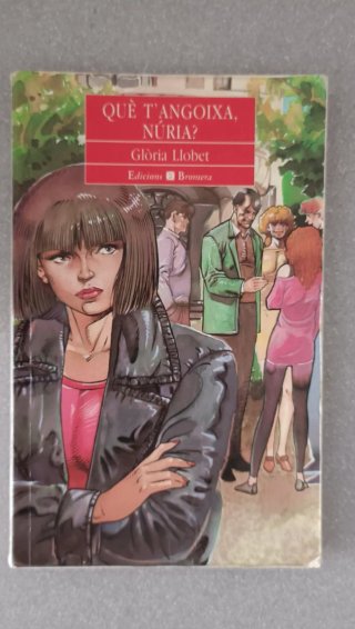 Libro "Què t'angoixa, Núria?"